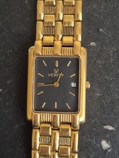 Verity Unisex Gold Quartz