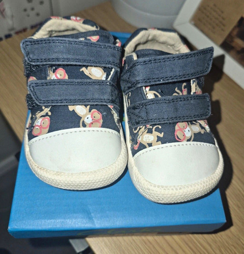 Clarks blue canvas low - blue,