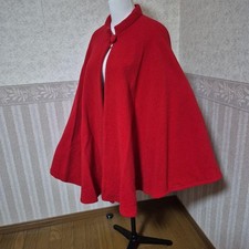 Wool 90% Women's Cape Coat
