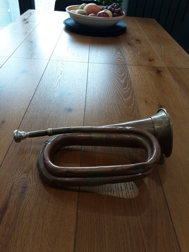 Ww2 army bugle - ww2, dated