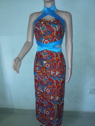 Handmade african print cut - african,