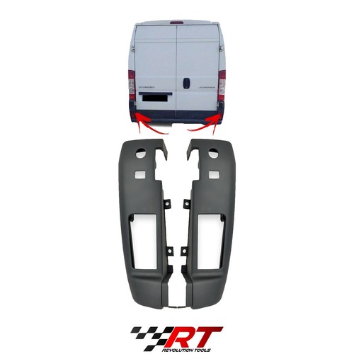Rear bumper corner end - corner,