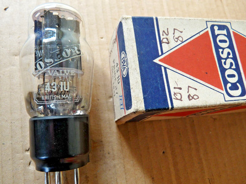Cossor 43iu pan - cossor, getter