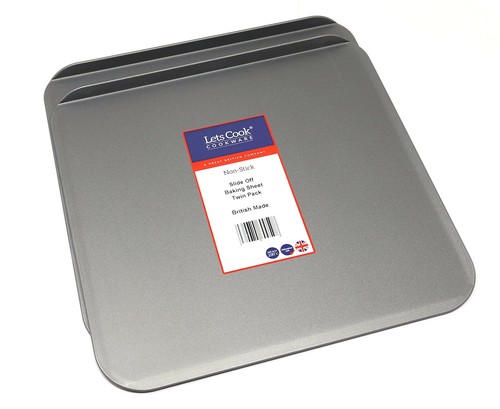 Slide off baking sheet twin - slide,