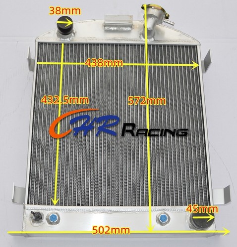 3row aluminum radiator - aluminum,