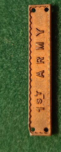Ww2 1st army medal - 1st,