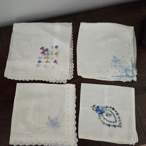 Handkerchief lot white - 4,