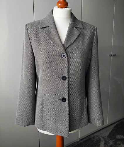 Vogue womens grey herringbone - grey,