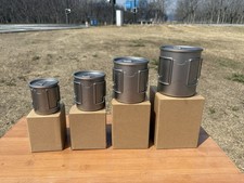 Titanium Mug With Lid Foldable