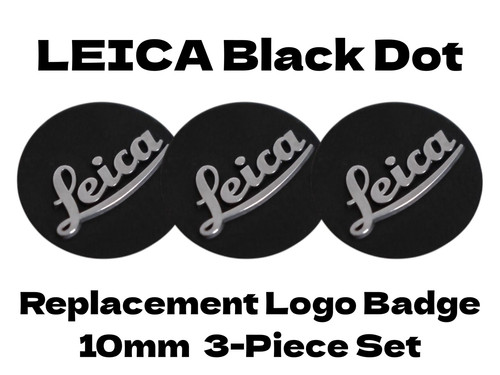 Leica logo badge black - leica,