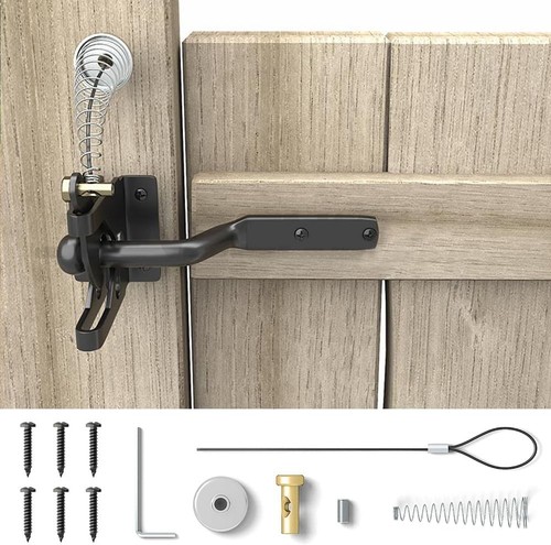 Self locking gravity - self-locking, gate