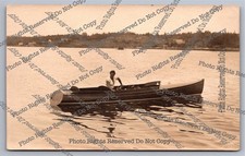 Antique RPPC Wooden Motor