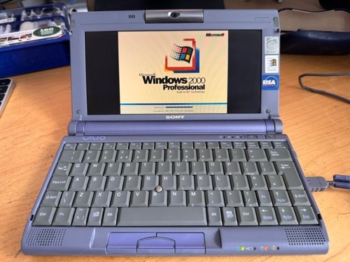 Vintage sony vaio - vaio, picturebook