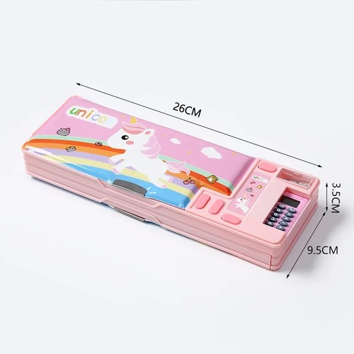 Calculator pencil case - case, double
