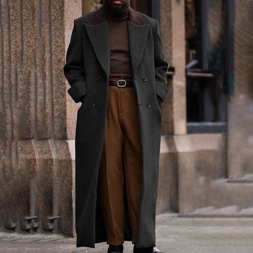 Mens double breasted woolen - mens,