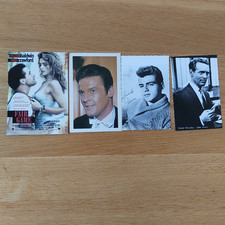CINDY CRAWFORD, ROGER MOORE, PATRICK MCGOOHAN & FABIAN SIGNED F