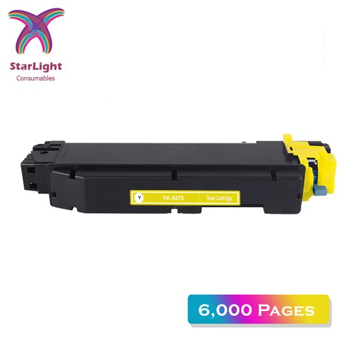 Yellow toner 5270 fits - yellow,
