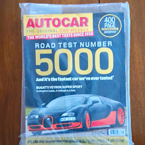 Autocar road test number - autocar, 5000
