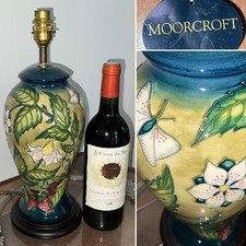 Rare moorcroft collector lamp - rare,
