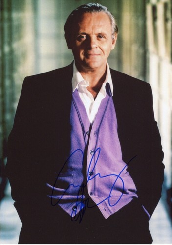 Anthony hopkins autograph - anthony,