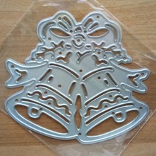 Bells & Bow Christmas Wedding metal cutting die cutter UK Seller Fast Posting 