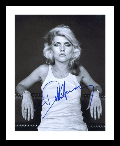 Debbie harry autograph signed - harry,