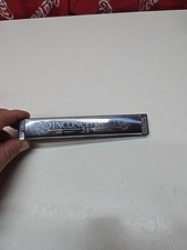 Swan Inconceivable 24 professional harmonica No case silver tone metal