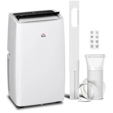HOMCOM 14000 BTU Multi-Mode Mobile Air Conditioner, with Mounting Kit 40m²