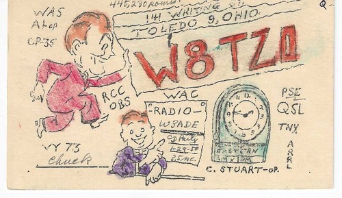Qsl 1950 toledo - toledo,