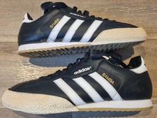 Men's Hardly Used ADIDAS SAMBA Size 9 Leather Trainers Running Gym Shoes Boots