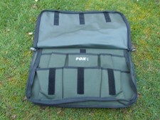 Fox fishing bed chair organiser used carp tackle FISHING SET UP