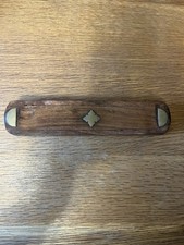 Vintage Wooden Indian Pencil Case / Box