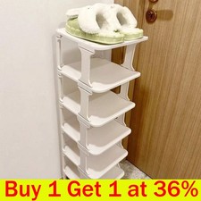7 Tier Shoe Rack Tall Storage Shelf Unit Cabinet Home Organiser Footwear Stand