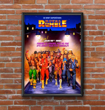 WWF ROYAL RUMBLE 1991 SIZE A3