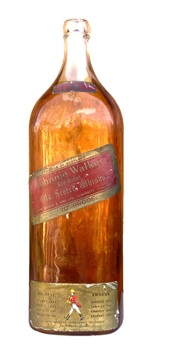 Vintage johnnie walker - johnnie, red