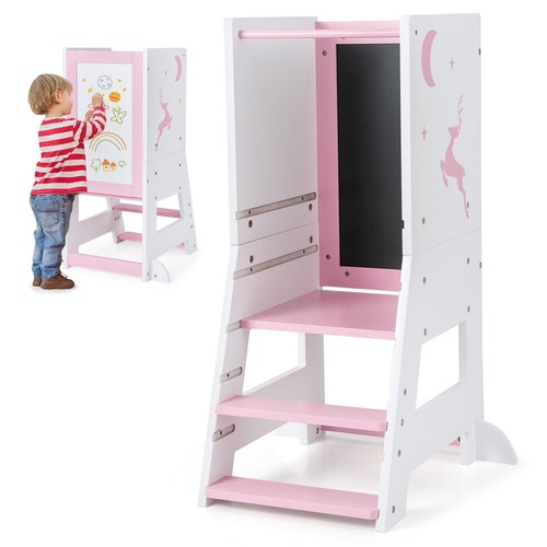 Costway toddler kitchen stool - toddler,
