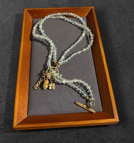Pilgrim necklace strand clear - pilgrim,