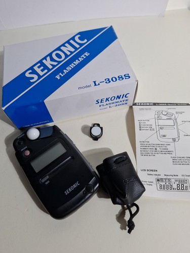 Sekonic 308s flashmate light - sekonic,