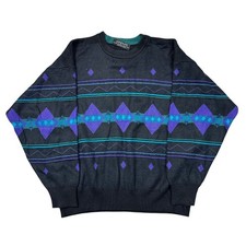 Vintage Knit Jumper Wool Blend