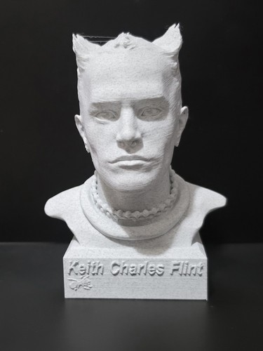 Keith charles flint bust - flint,