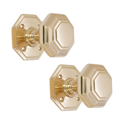 Door knobs octagonal shaped - knobs,