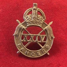 WW2 War raised 24th Lancers