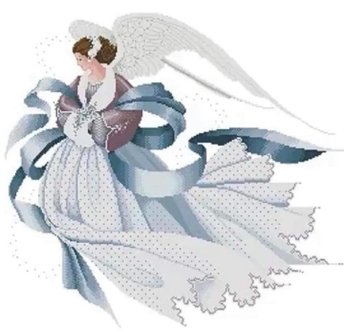Angel cross stitch - (20),