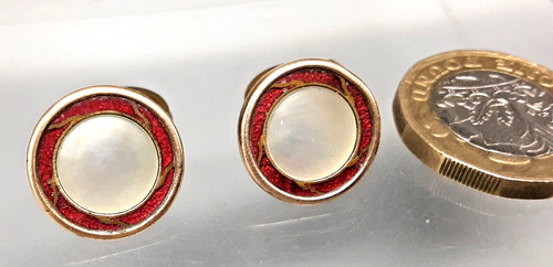 Vintage red enamel mother - red, &