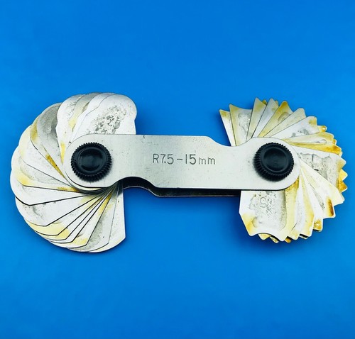 Radius gauge set foldable - radius,