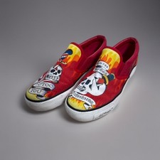 ED HARDY Red Poppy Skulls