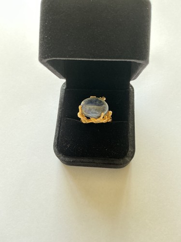Mid century 14k gold - gold, bark