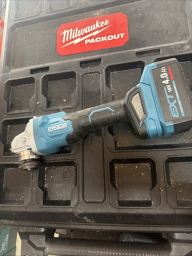 Erbauer grinder 18v - erbauer, 4ah