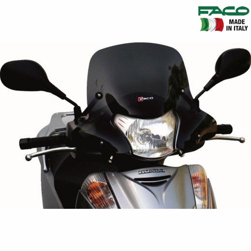 Dark smoke low windshield faco - dark,