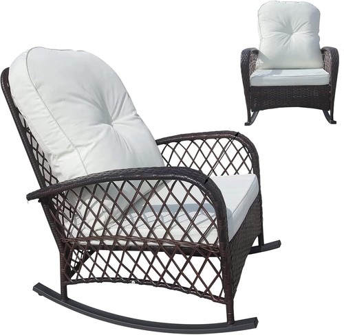 Rattan rocking chair rocker - rattan,